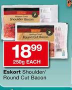 Eskort Shoulder/Round Cut Bacon-250g Each