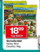 Genadendal Valley Mix/Country Veg-1kg Each