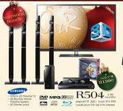 Samsung 109cm 3D Plasma TV + 3D Blu-Ray Home Theatre System + 3D Starter Pack