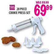 Simple Choice Cookie Press Set-20 Piece