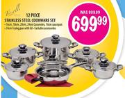 Tissolli Stainless Steel Cookware Set-12 Piece