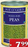 Pot O' Gold Petits Pois Peas-400gm