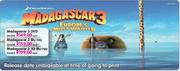 Madagascar3 3D Blu Ray-Each