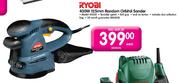 Ryobi 430W Random Orbital Sander (RS250)-125mm Each
