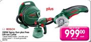 Bosch 280W Spray Gun Plus Free Lith-ion Cutter-Each