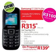 Samsung E1200 Pusha