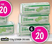 Foodco Lemon Creams-6 x 150gm