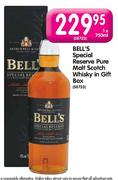 Bell's Special Reserve Pure Malt Scotch Whisky In Gift Box-750ml