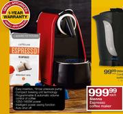 Sienna Espresso Coffee Maker-Each