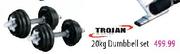 Trojan Dumbbell Set - 20 Kg