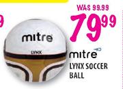 Mitre Lynx Soccer Ball
