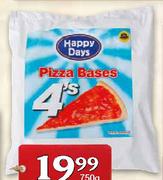 Happy Days Pizza Bases-750gm