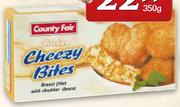 County Fair Cheezy Bites-350gm