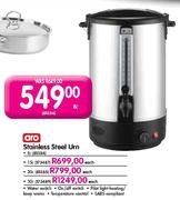 Aro Stainless Steel Urn-8l