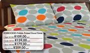 Horrockses Pebble Printed Duvet Cover (Double) - Each
