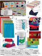 Glodina Bright Circles Embridered Towels (Bath Sheet) - Each