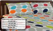 Horrockses Pebble Printed Duvet Cover (King) - Each