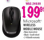 Microsoft Wireless Mobile Mouse