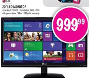 LG 20" LED Monitor) Each