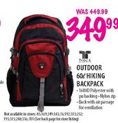 Tosca Outdoor Hiking Backpack Each
