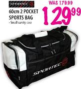 Sportec 2 Pocke Each      t Sports Bag(60 cm)