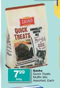 Sasko Quick Treats muffin Mix Assorted-500G Each