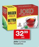 Joko Lynlose Teesakkies-200's