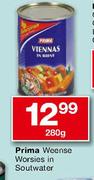 Prima Weense Worsies In Soutwater-280g