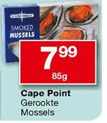 Cape Point Gerookte Mossells-85g