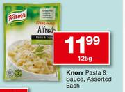 Knorr Pasta & Sauce Assorted-125g Each