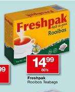 Freshpak Rooibos Teabags-80's