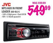 JVC MP3/Aux In Front Loader(KD-R321)