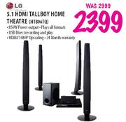 LG 5.1 HDMI Tallboy Home Theatre(HT806TQ)