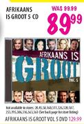 Afrikaans Is Groot 5 CD