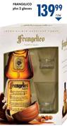 Frangelico Plus 2 Glasses-750ML Each