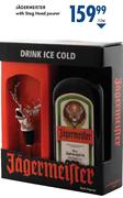 Jagermeister With Stag Head Pourer-750ML Each