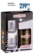 Drambuie Plus 2 Glasses-750ML Each