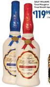 Sally Williams Finest Nougat Or Finest Biscotti Liqueur-750ML Each