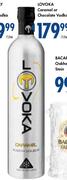 Lovoka Caramel Or Chocolate Vodka-750ML Each