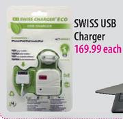 Swiss USB Charger-Each