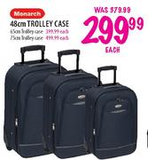 Monarch 75cm Trolley Case-Each