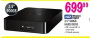 Western Digital 2.5" 500GB Hard Drive