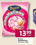 Beacon mmmMallows - 400gm Each