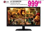 LG 20" LED Monitor