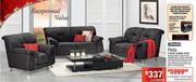 Pinto 3 Piece Lounge Suite
