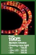 Santa's Choice Chasing Rope Light-26m Per Pack