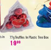 Truffles In Plastic Tree Box-77g
