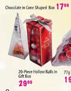 20-Piece Hollow Balls In Gift Box