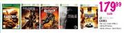 XBOX 360 Games Far Cry 2/Gears Of War 2/MX VS ATV Reflex/Medal Of Honor/Saints Row 2-Each
