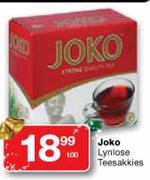Joko Lynlose Teesakkies-100's